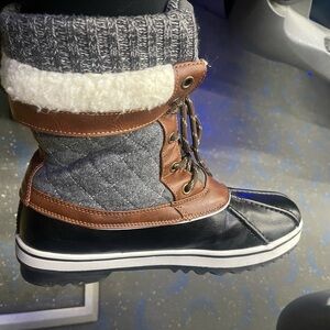 Dream Pairs Black Sole Boots